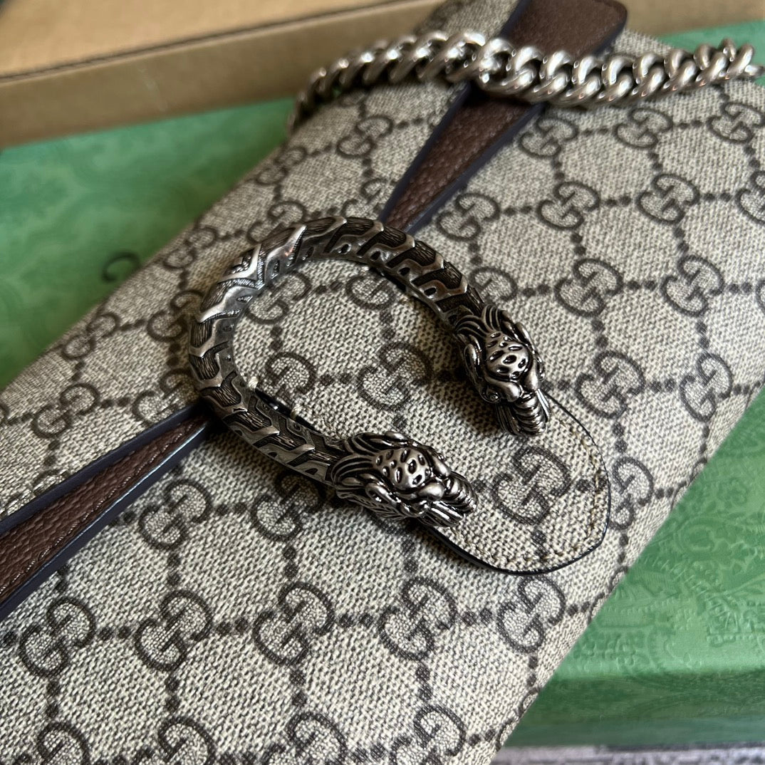 DIONYSUS 25 SMALL BAG IN GG SUPREME CANVAS House Of Sarah