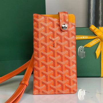 MONTMARTRE GM CASE 18 IN ORANGE GOYARDINE CANVAS House Of Sarah