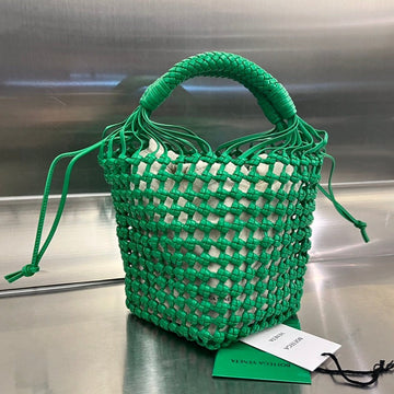 CAVALLINO 23 BAG IN GREEN LAMBSKIN House Of Sarah