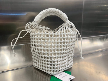 CAVALLINO 23 BAG IN WHITE LAMBSKIN by House Of Sarah