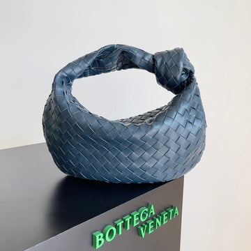 MINI JODIE 23 IN STEEL BLUE LAMBSKIN by House Of Sarah