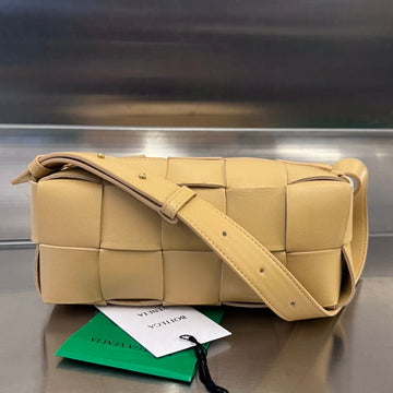BRICK CASSETTE 28 IN HARVEST GOLD CALFSKIN House Of Sarah