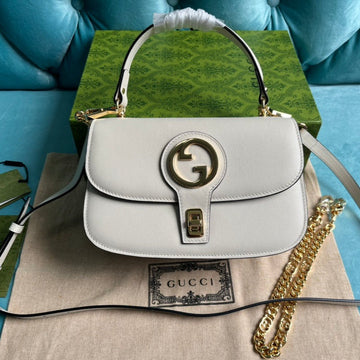 BLONDIE 23 TOP-HANDLE BAG WHITE CALFSKIN House Of Sarah