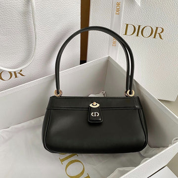 MEDIUM 22 KEY HANDBAG IN BLACK CALFSKIN By House Of Sarah