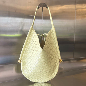 MEDIUM SOLSTICE 44 DARK CREAM LAMBSKIN by House Of Sarah