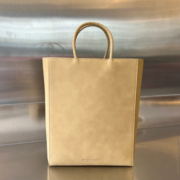 SMALL 26 BROWN BAG KRAFT CALFSKIN House Of Sarah