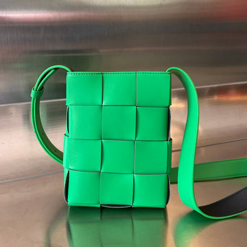 PHONE BAG 18 IN PARAKEET LAMBSKIN House Of Sarah Bags