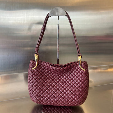 SMALL CLICKER 27 BAROLO LAMBSKIN House Of Sarah Bags