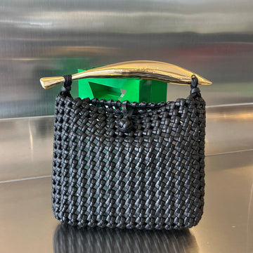 SARDINE 29 BAG IN BLACK LAMBSKIN by House Of Sarah