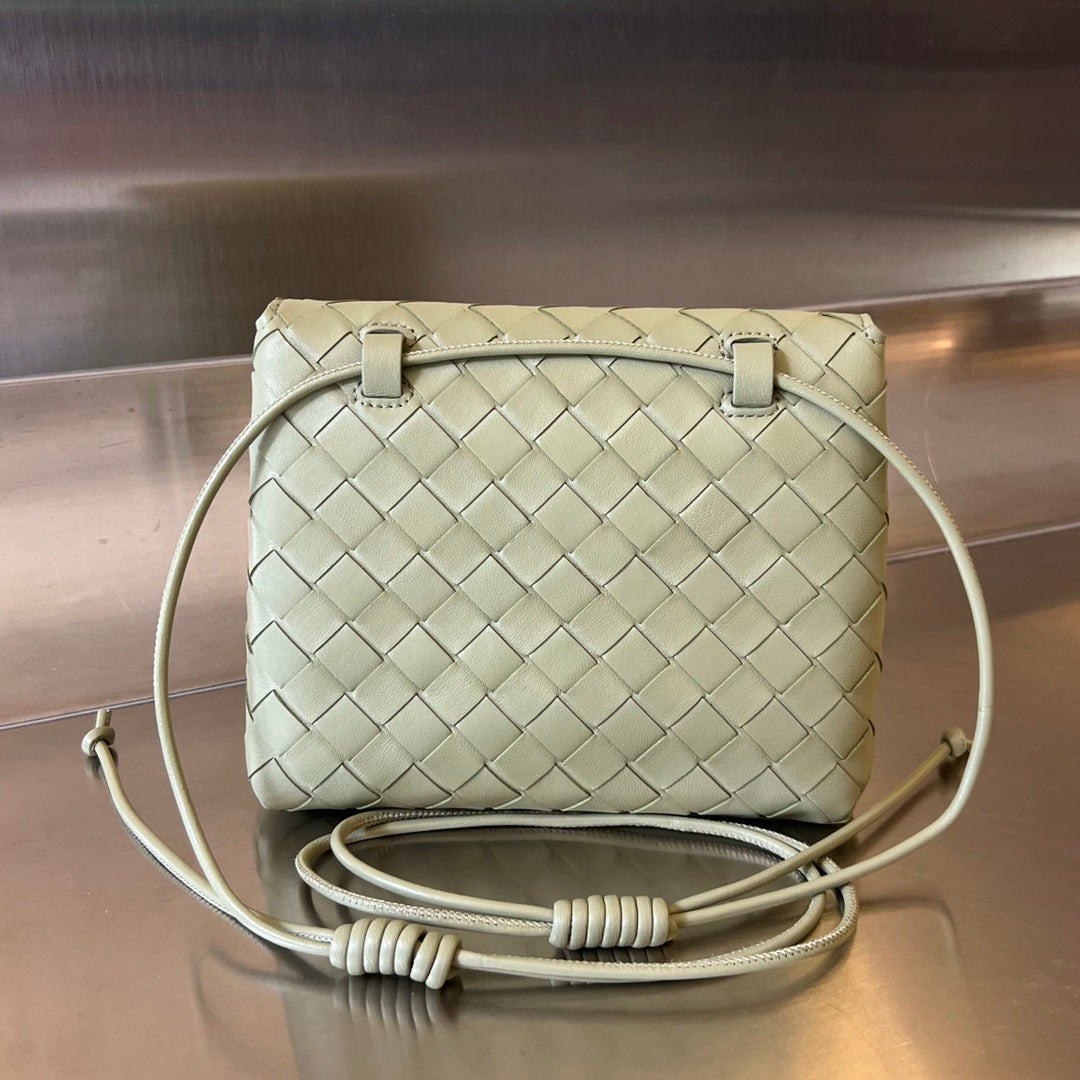 BV Mini Crossbody Bag 19cm Light Green Calfskin Ghw House Of Sarah