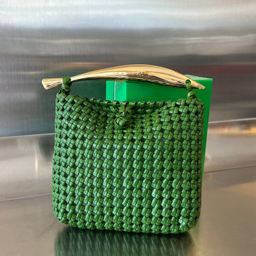 SARDINE 29 BAG IN GREEN LAMBSKIN House Of Sarah