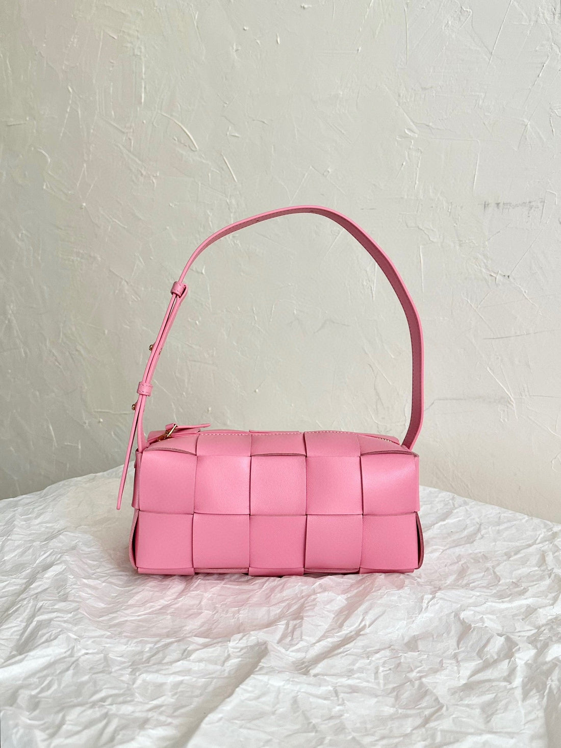 CASSETTE 23 IN LIGHT PINK LAMBSKIN by House Of Sarah