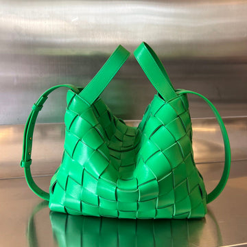 MEDIUM 28 CASSETTE LIGHT GREEN LAMBSKIN House Of Sarah Bags