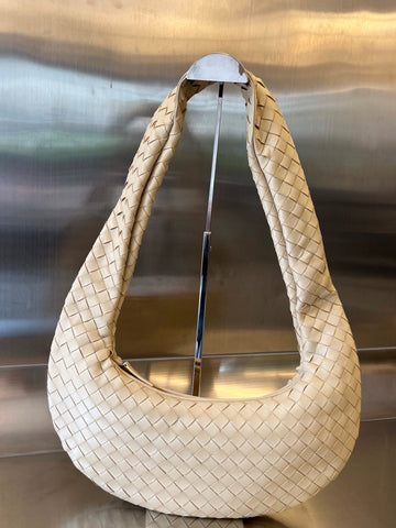 BUDDY 59 BAG IN DARK CREAM CALFSKIN by House Of Sarah