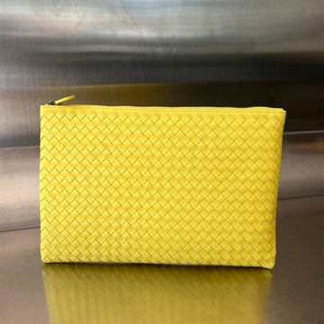 INTRECCIATO 30 IN LIGHT YELLOW LAMBSKIN House Of Sarah