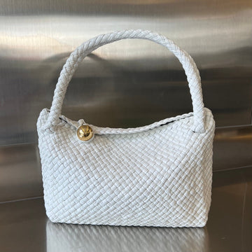 TOSCA 27 BAG IN WHITE CALFSKIN House Of Sarah Bags