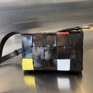SMALL CASSETTE 23 IN COLORFUL CALFSKIN House Of Sarah Bags