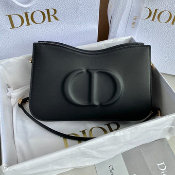 MINI HOBO 23 BAG IN BLACK CALFSKIN House Of Sarah