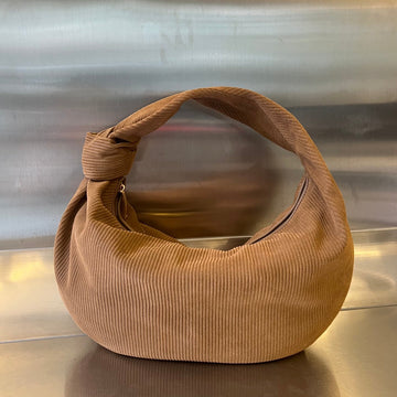 SMALL JODIE 48 BROWN CORDUROY FABRIC House Of Sarah Bags