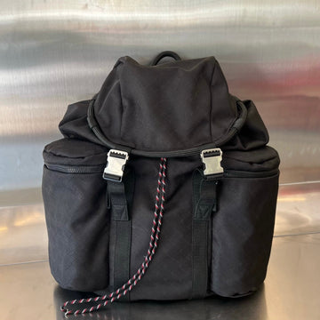 ALTO 42 BACKPACK IN BLACK FABRIC House Of Sarah Bags