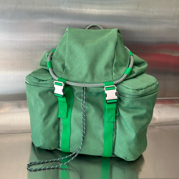ALTO 42 BACKPACK IN COOL GREEN JACQUARD FABRIC by House Of Sarah