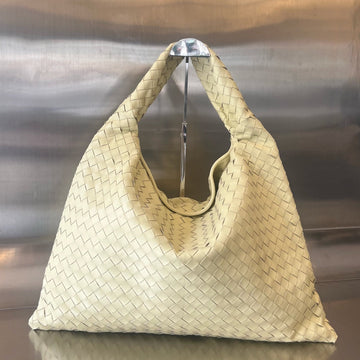 LARGE HOP 54 IN DARK CREAM LAMBSKIN House Of Sarah