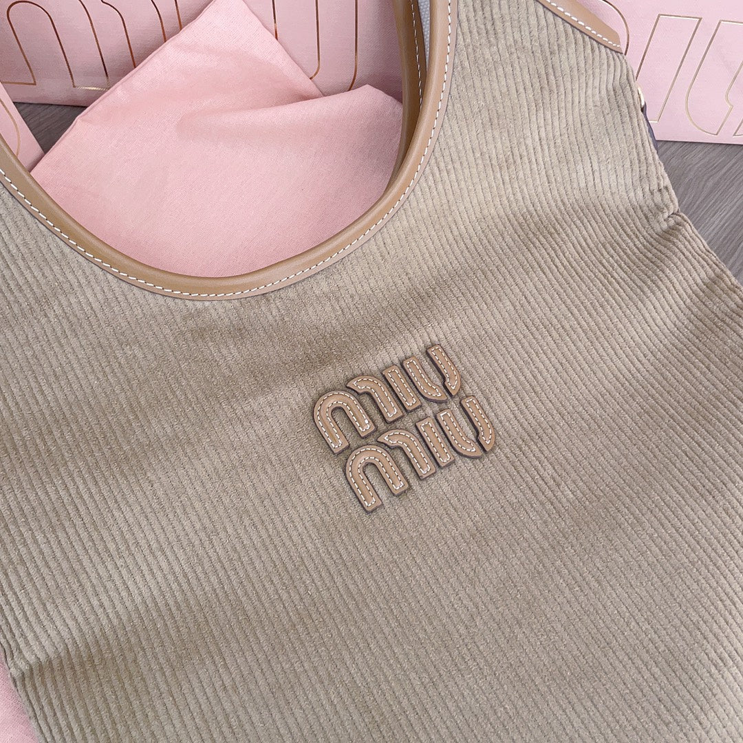 IVY TOTE BAG 40 IN LIGHT BROWN CORDUROY House Of Sarah