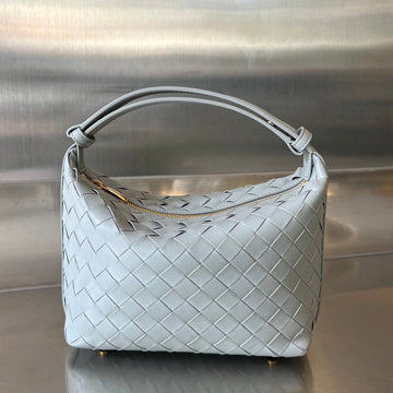 WALLACE 22 BAG IN GREY CALFSKIN House Of Sarah