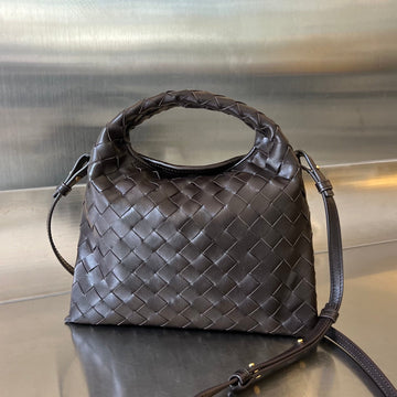 MINI HOP 25 IN HICKORY BROWN CALFSKIN by House Of Sarah