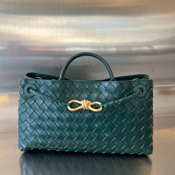 SMALL ANDIAMO 29 IN EMERALD GREEN LAMBSKIN House Of Sarah