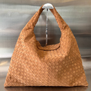 LARGE HOP 54 IN RUSSET BROWN LAMBSKIN House Of Sarah