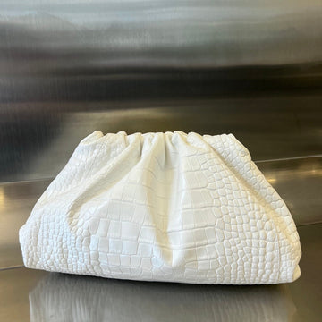 Classic Pouch 40cm Plaster Calfskin House Of Sarah