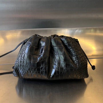 Mini Pouch 22cm Black Calfskin House Of Sarah