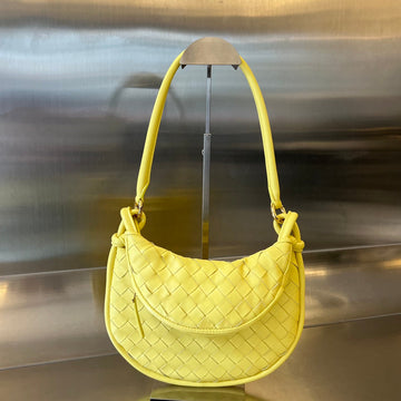SMALL GEMELLI 24 IN SHERBERT LAMBSKIN by House Of Sarah