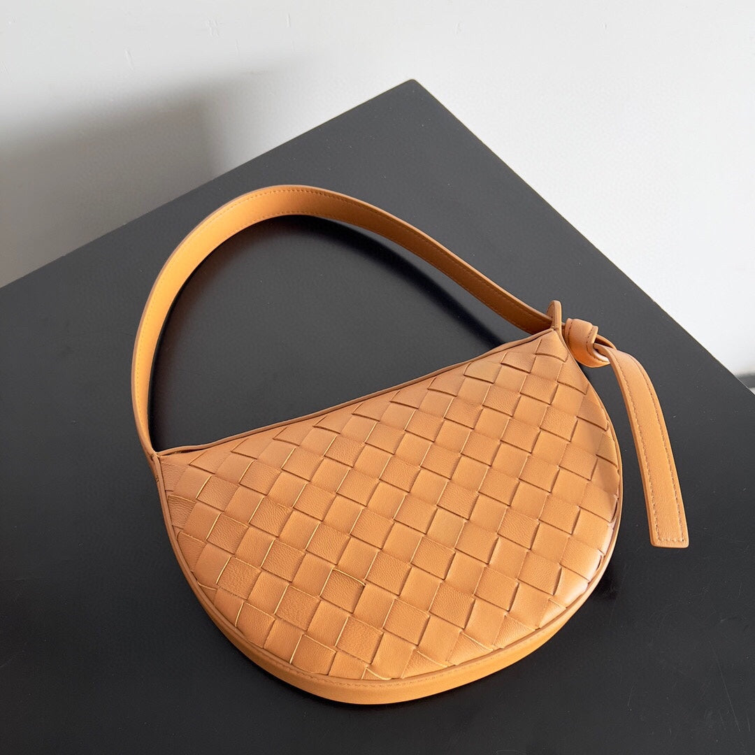BV Mini Sunrise 23cm Salmon Calfskin Ghw by House Of Sarah