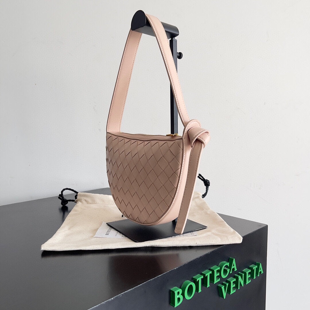 BV Mini Sunrise 23cm Light Pink Calfskin Ghw by House Of Sarah