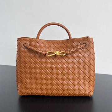 LARGE ANDIAMO 32 IN BURNT ORANGE LAMBSKIN House Of Sarah