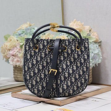 MINI 27 NOLITA BAG IN BLUE MONOGRAM OBLIQUE JACQUARD House Of Sarah