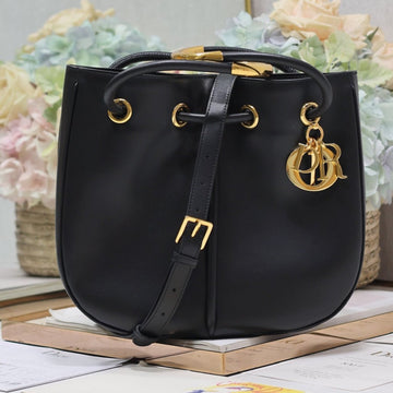 MINI 27 NOLITA BAG IN BLACK SMOOTH CALFSKIN By House Of Sarah