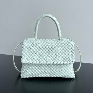 PATTI SHOULDER BAG 26 IN IRISH MINT LAMBSKIN House Of Sarah Bags