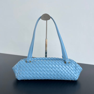 SHOULDER BAG 37 IN SKY BLUE LAMBSKIN House Of Sarah Bags