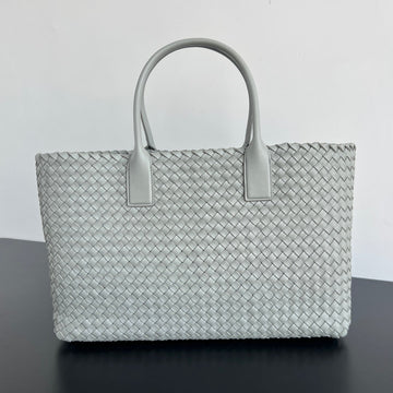 LARGE CABAT 51 IN RHINO GRAY LAMBSKIN House Of Sarah