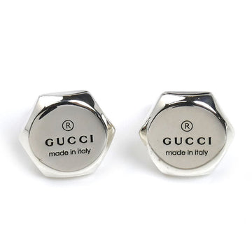 Gucci Trademark Silver 925 Stud Earrings