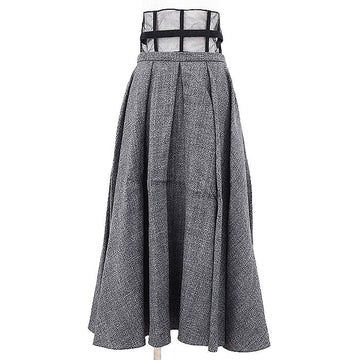 Christian Dior Wool Long Skirt