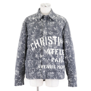 Dior Quilted Padded Jacket, Cotton, L, Italy