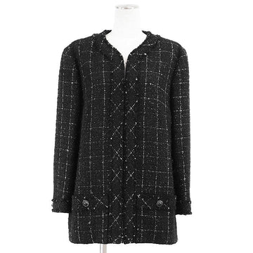 Chanel HOMME Fantaisie Tweed Wool Blend Jacket