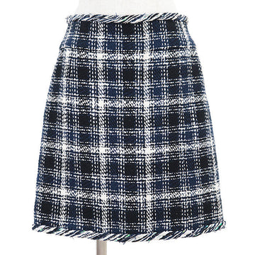 Chanel P58734 Tweed Cotton Linen Silk Skirt