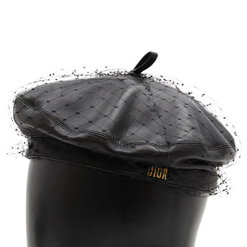 Christian Dior Beret Lambskin Hat