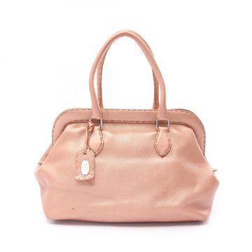 Fendi Selleria Doctor's Bag Leather Handbag