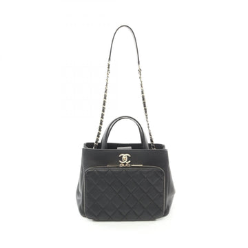 Chanel Business Affinity Caviar Shoulder Bag